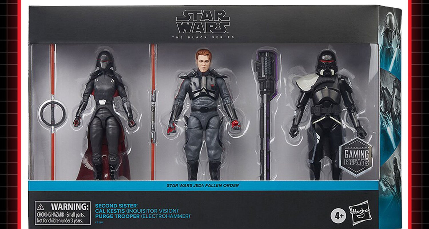 Star Wars Jedi Fallen Order Black Series 3-Pack