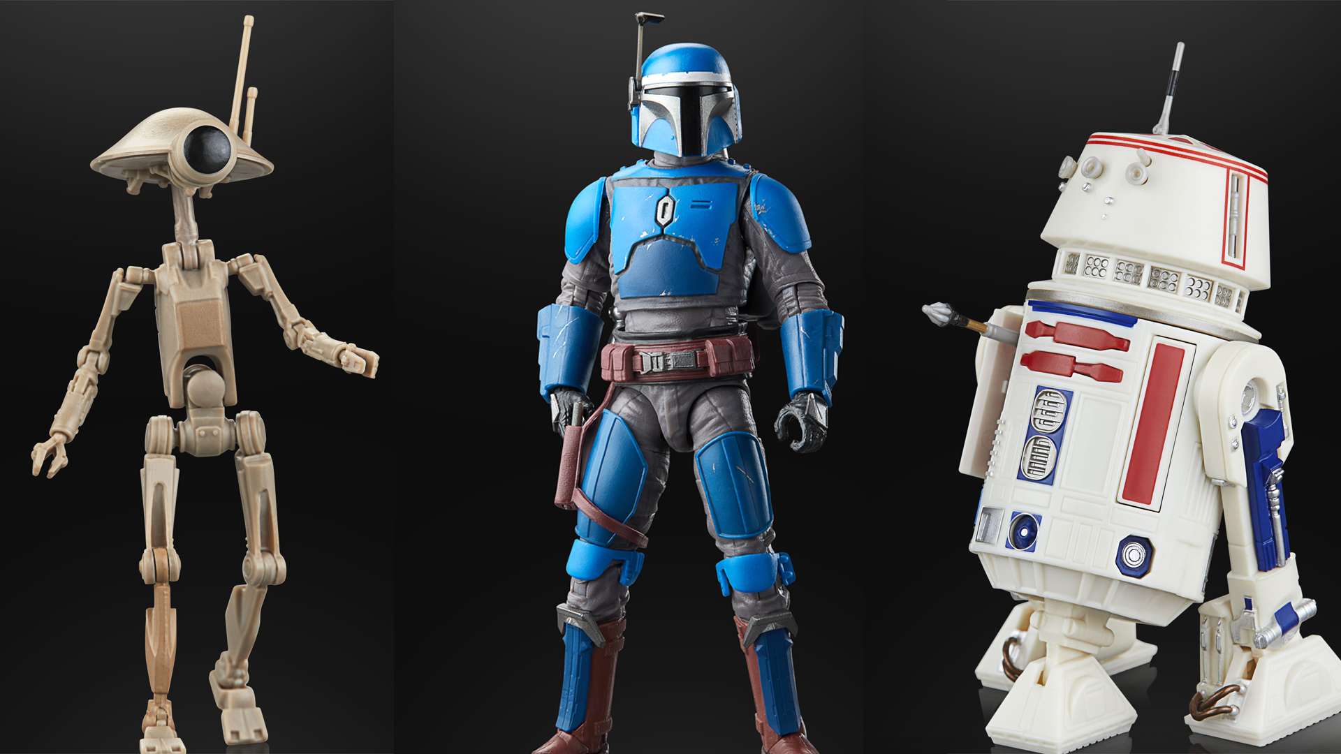 New Hasbro ‘The Mandalorian’ Season 3 Figures Include A Four-Droid Pack and New Mandalorian Privateer
