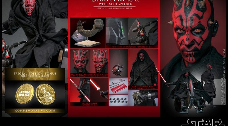 Hot Toys' Power of the Dark Side Continues with Artisan