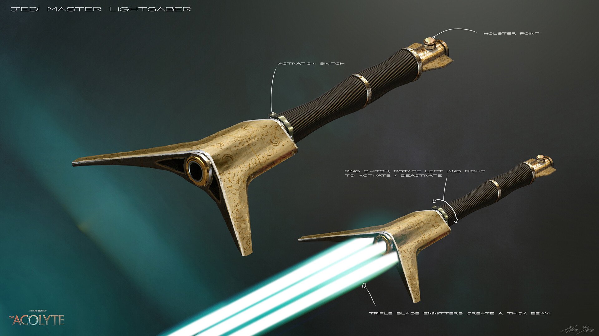 'The Acolyte' Concept Art Reveals Early Looks At Lightsaber Designs