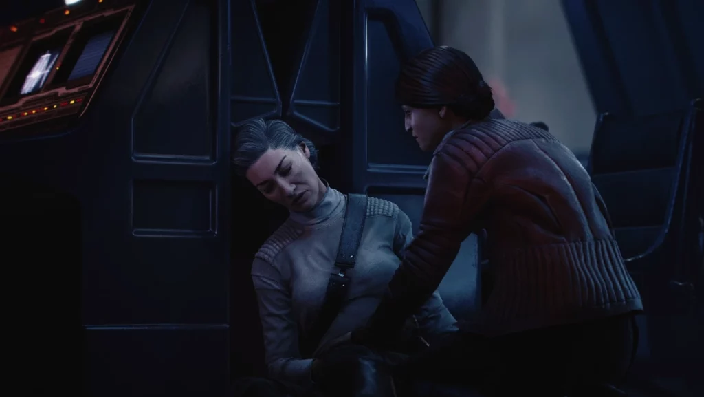 Iden Versio dies in the company of her daughter