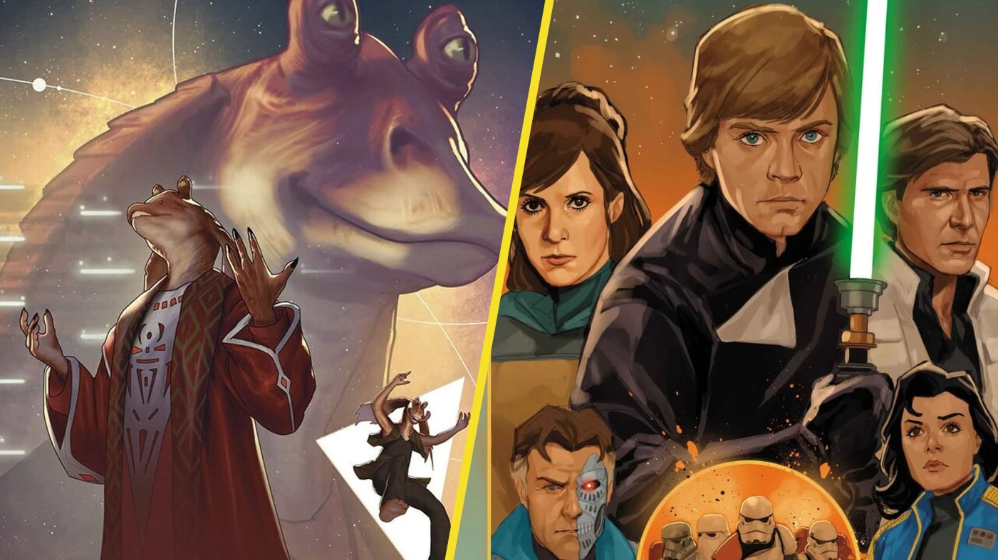 Star Wars' February 2026 Comics Preview: Jar Jar Binks Returns