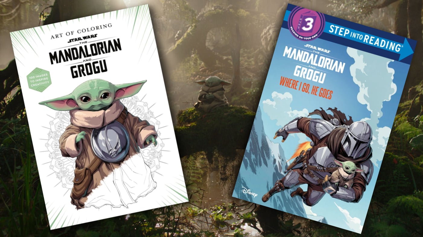 Double Review - 'Art of Coloring: The Mandalorian and Grogu' & 'Where I Go, He Goes' Make a Fun Pair
